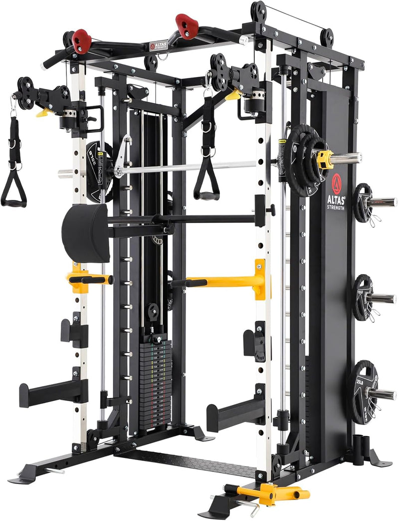 Altas Strength Light Commercial Smith Machine Home Gym