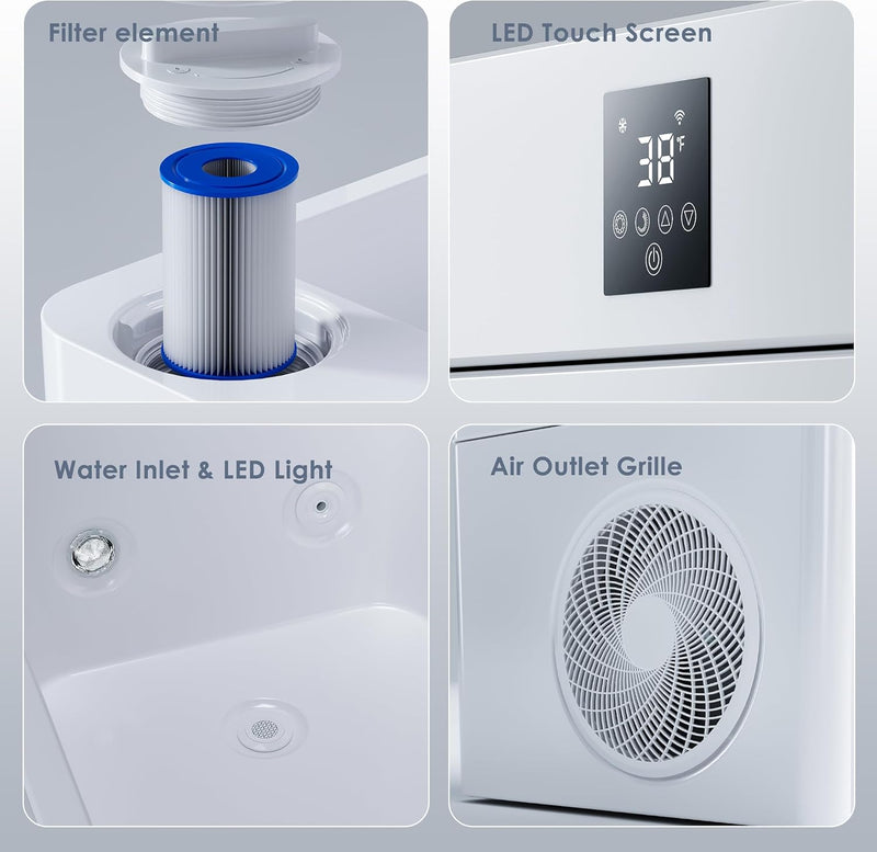 Deeptime Smart Cold Plunge Tub